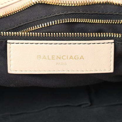 Balenciaga Chevre Gold Hardware Metallic Edge City Beige Praline 6 of 14