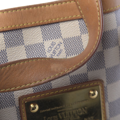 Louis Vuitton Damier Azur Hampstead MM 11 of 17
