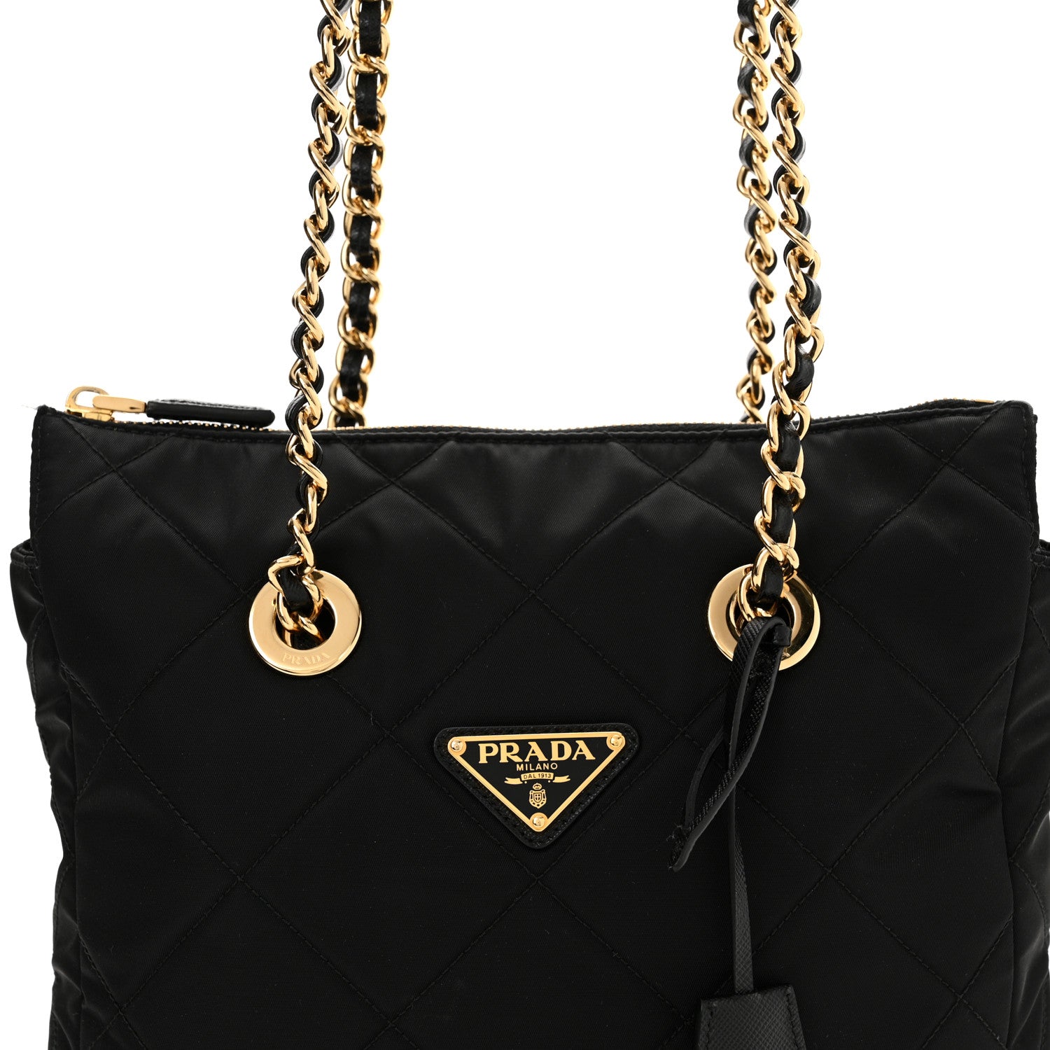 Prada Re-Nylon Saffiano Stitched Re-Edition 1995 Shoulder Bag Black 8 of 12