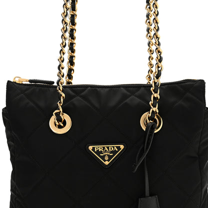 Prada Re-Nylon Saffiano Stitched Re-Edition 1995 Shoulder Bag Black 8 of 12