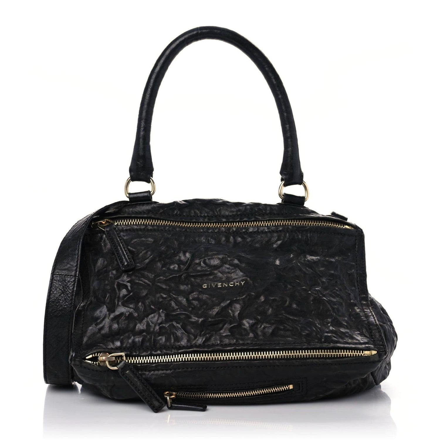 Givenchy Tumbled Sheepskin Medium Pandora Night Blue 1 of 15