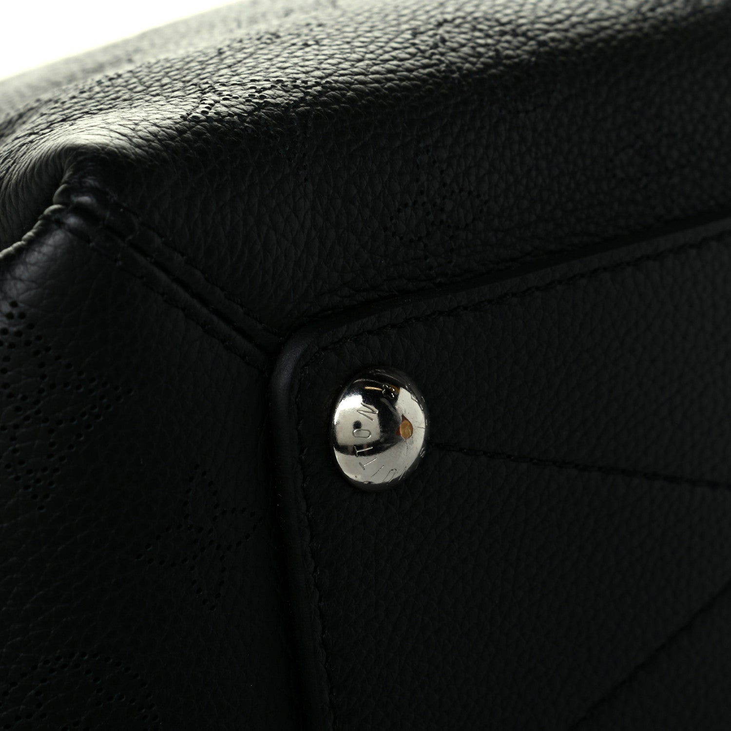Louis Vuitton Mahina Babylone Chain BB Black 5 of 6