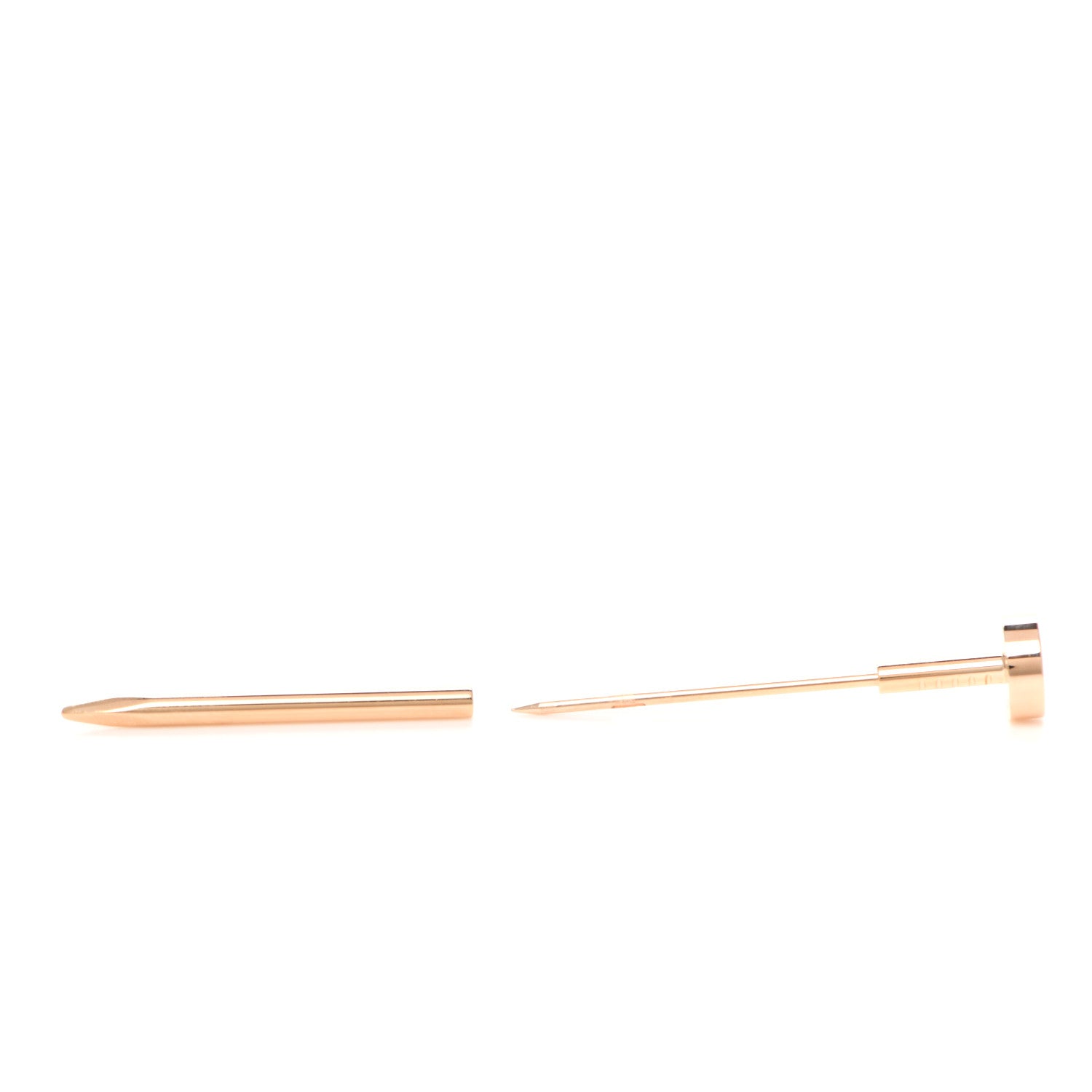 Cartier 18K Pink Gold Small Juste Un Clou Tie Pin 4 of 7