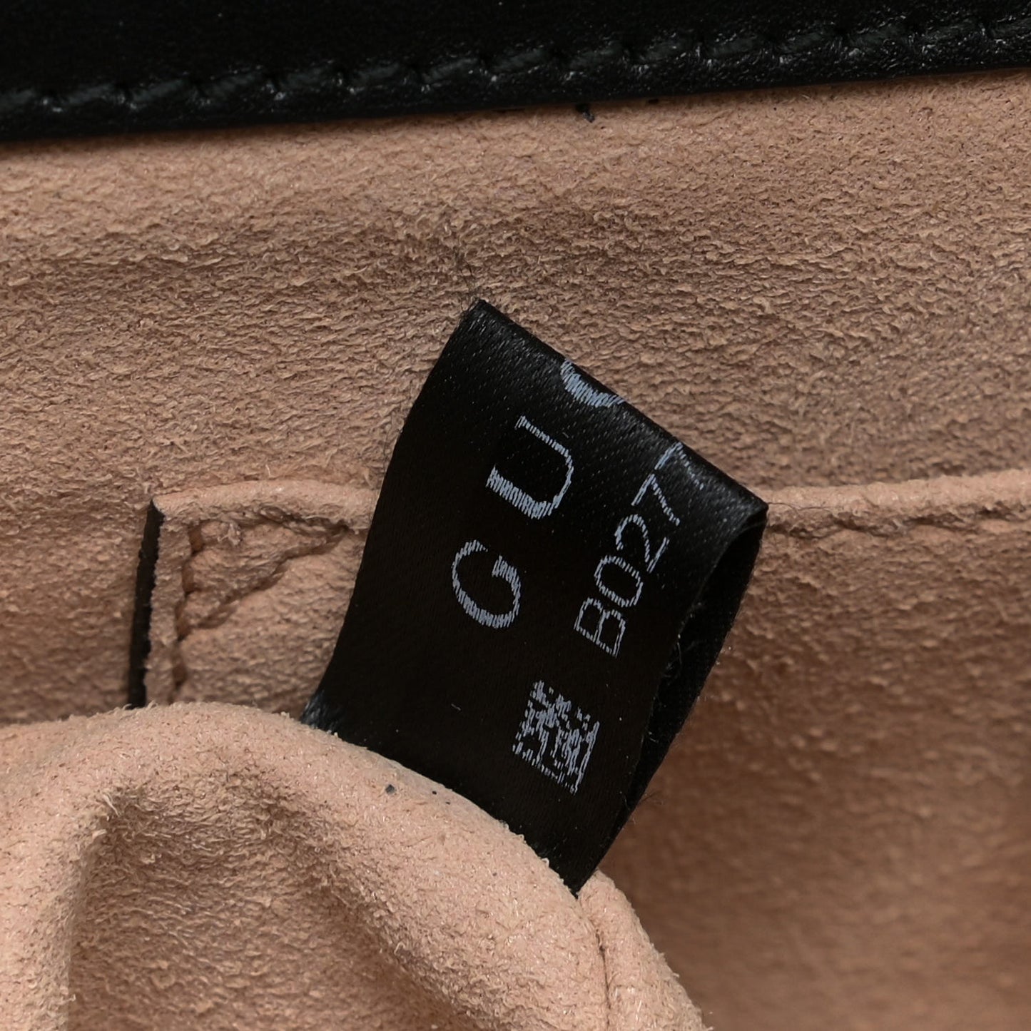 GG Supreme Monogram Bees Small Padlock Shoulder Bag Black