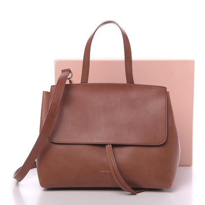Mansur Gavriel Calfskin Mini Lady Bag Brandy Cleo 20 of 20