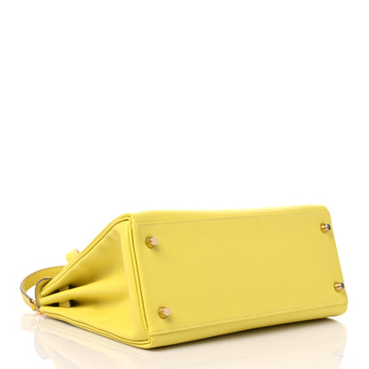 Hermes Evercolor Kelly Retourne 28 Lime 4 of 10
