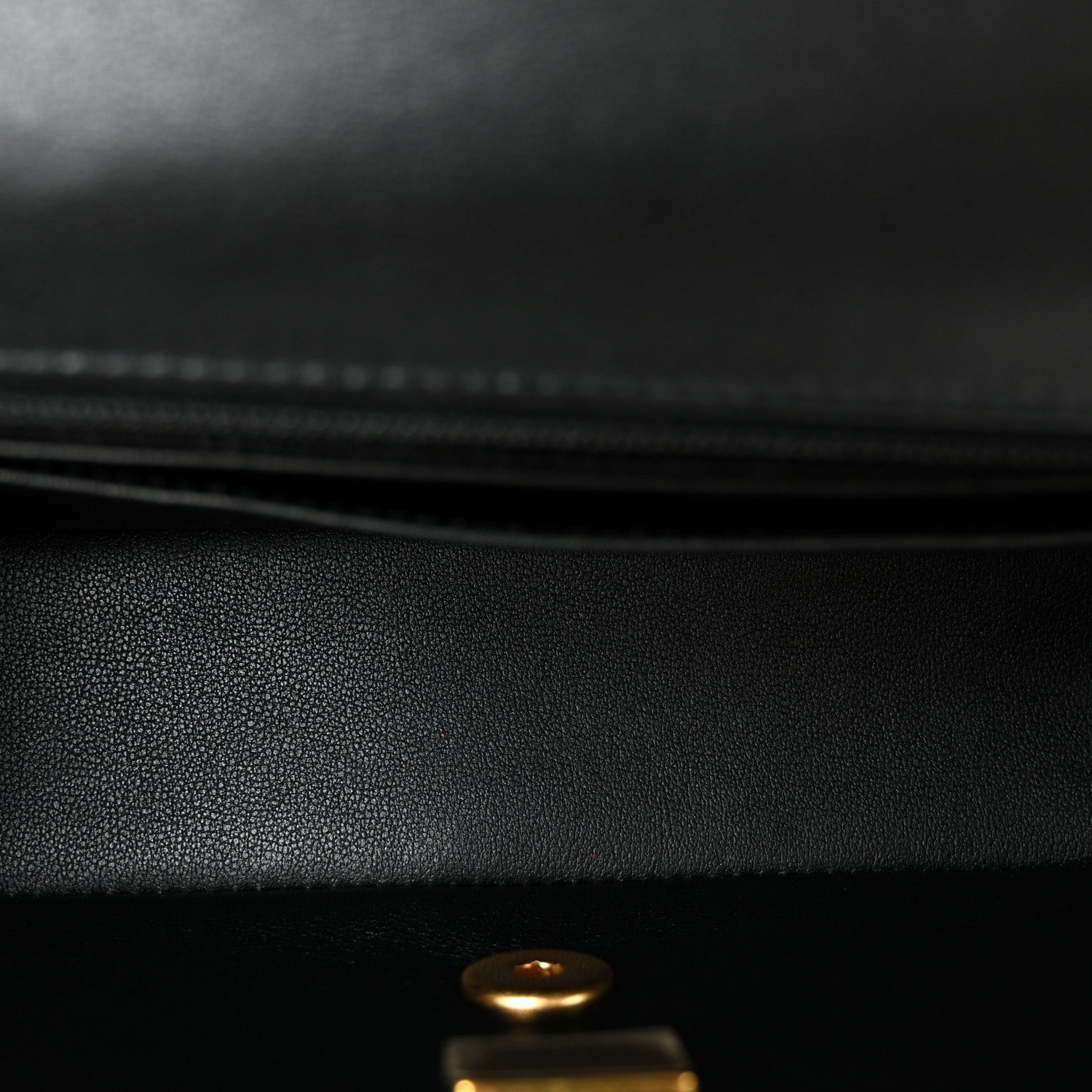 Chanel Lambskin Quilted Mini Strass On Top Flap Black 5 of 10