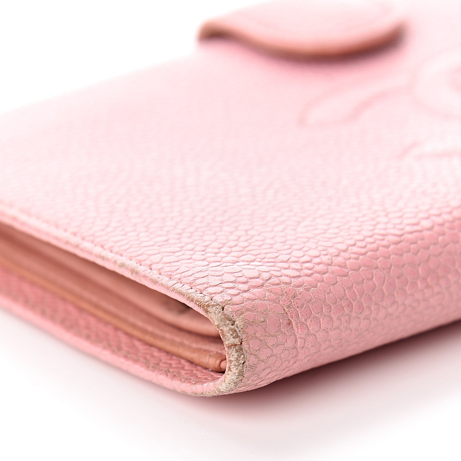 Chanel Caviar Timeless CC French Wallet Pink 9 of 16