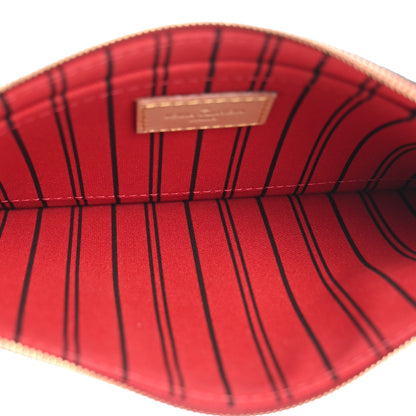 Louis Vuitton Monogram Neverfull MM GM Pochette Cherry 5 of 6