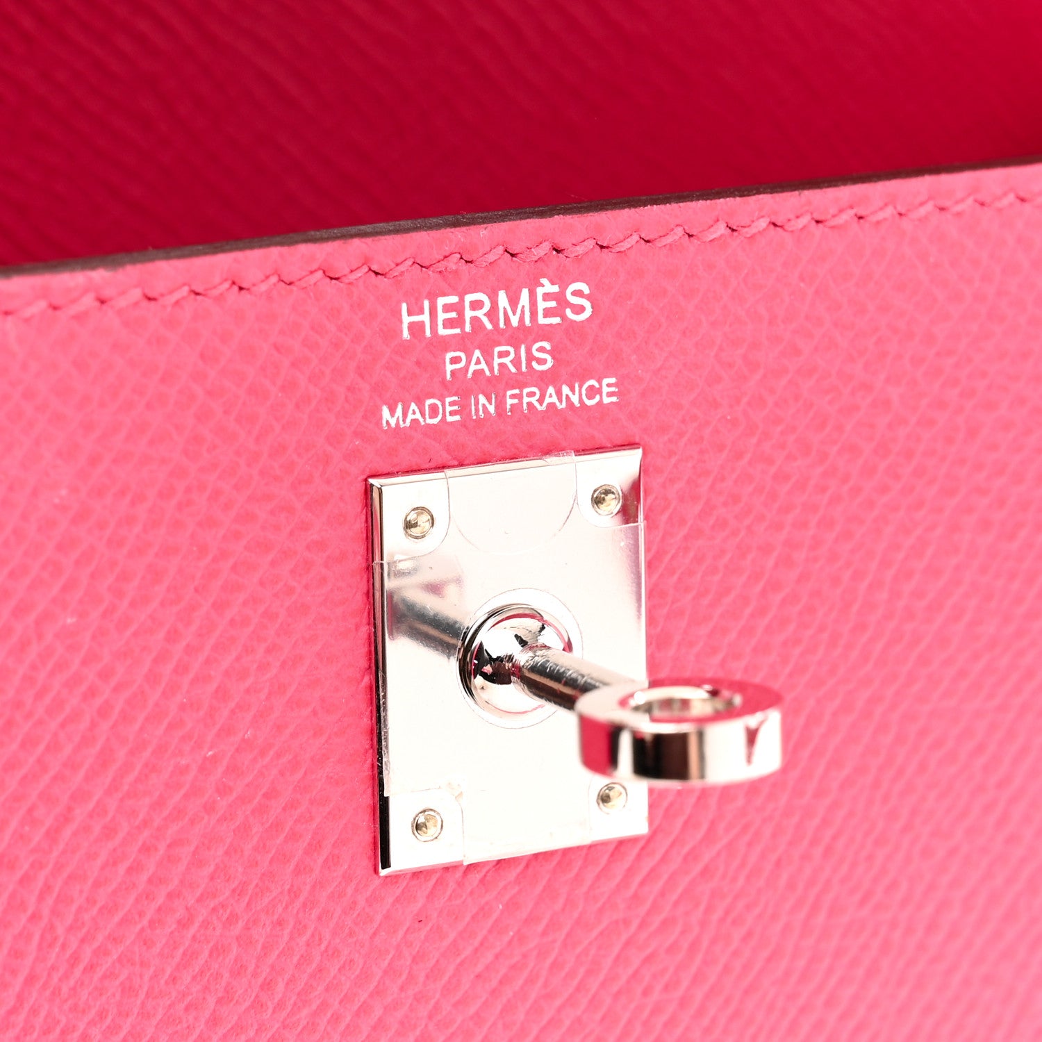 Hermes Epsom Kelly Sellier 25 Rose Extreme 6 of 12