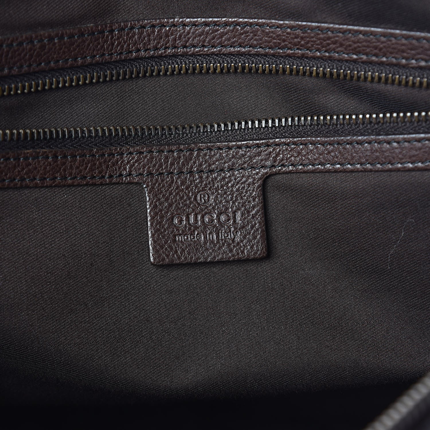 Gucci Crystal Monogram Fable Embroidered Large Babouska Boston Beige 6 of 9