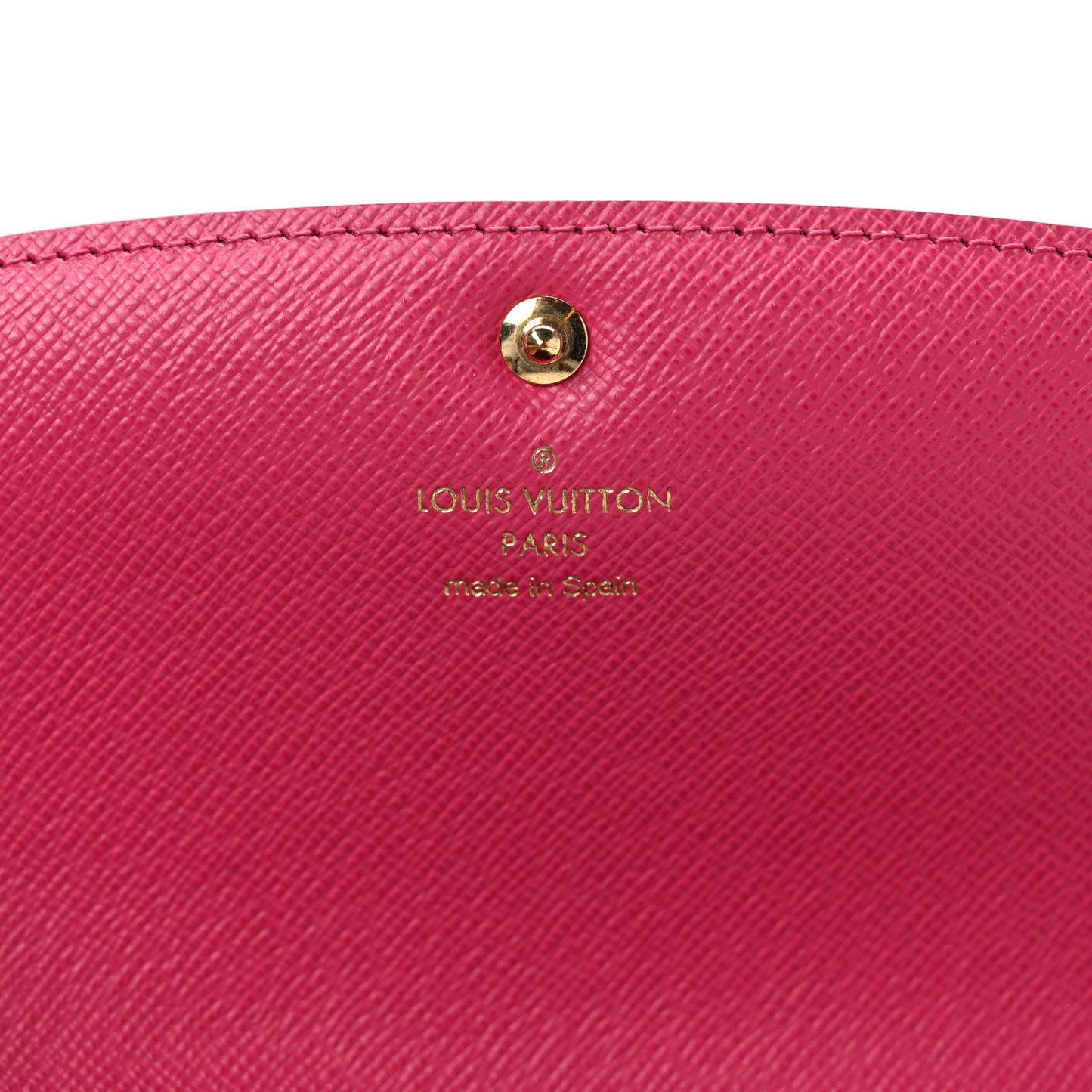 Monogram Bloom Flower Emilie Wallet Fuchsia
