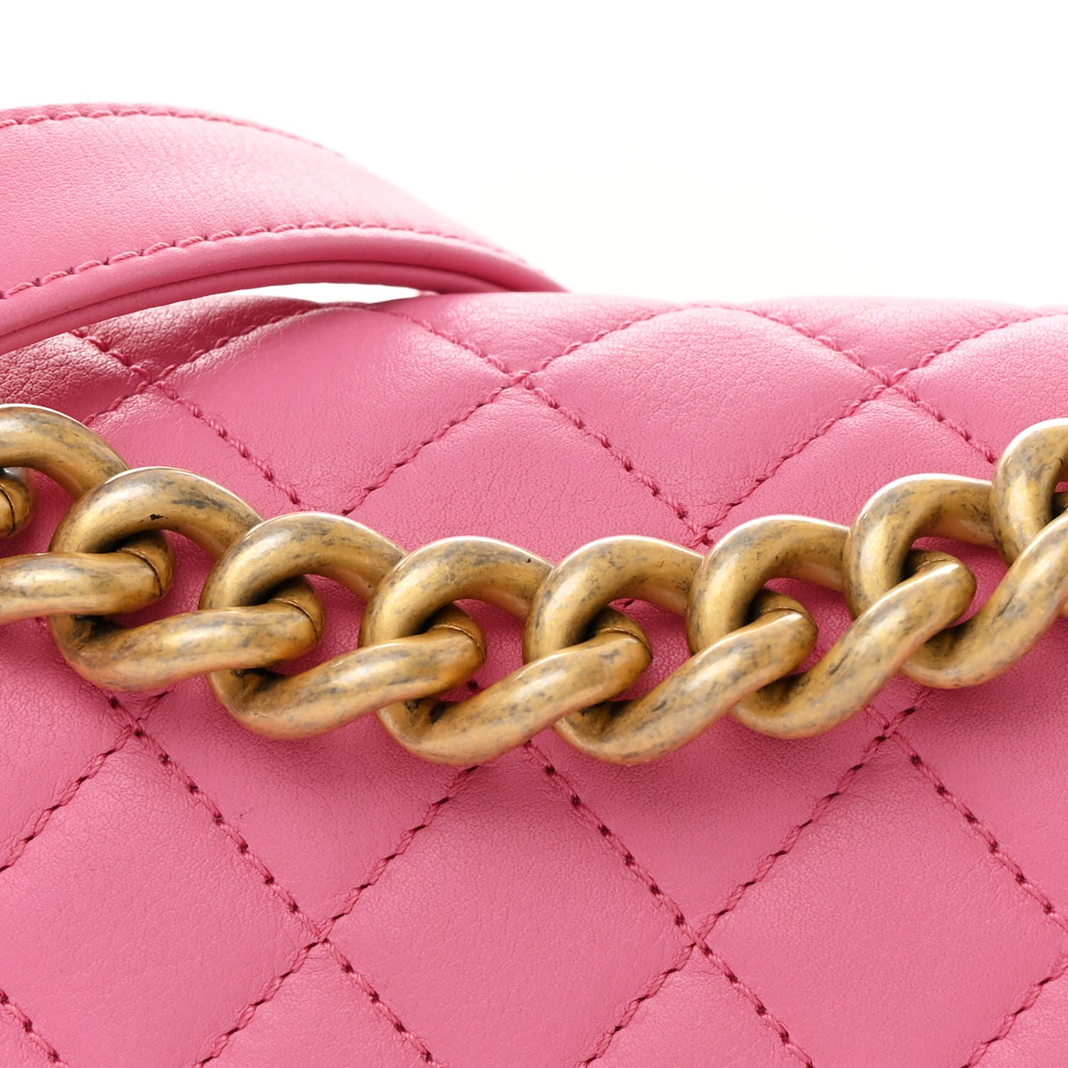 Chanel Calfskin Quilted Small Boy Flap Pink 8 of 12