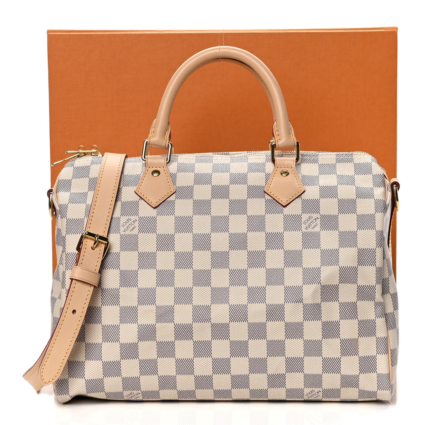 Damier Azur Speedy Bandouliere 30