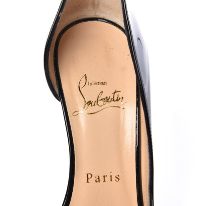 Christian Louboutin Patent Iriza 100 Pumps 36.5 Black 9 of 11