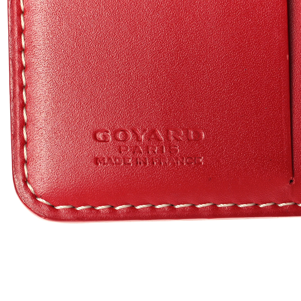 Goyard Goyardine Tuileries Wallet Red 7 of 9