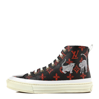 Louis Vuitton Catogram Stellar Sneaker Boots 37 Marron 1 of 9