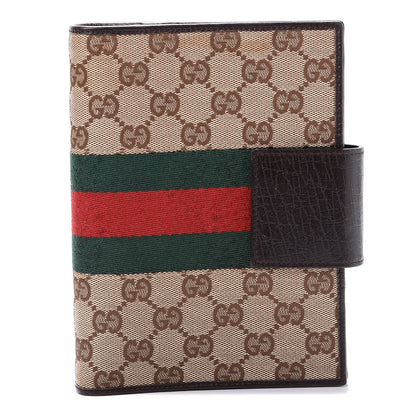 Gucci GG Monogram Web Agenda Brown 1 of 7