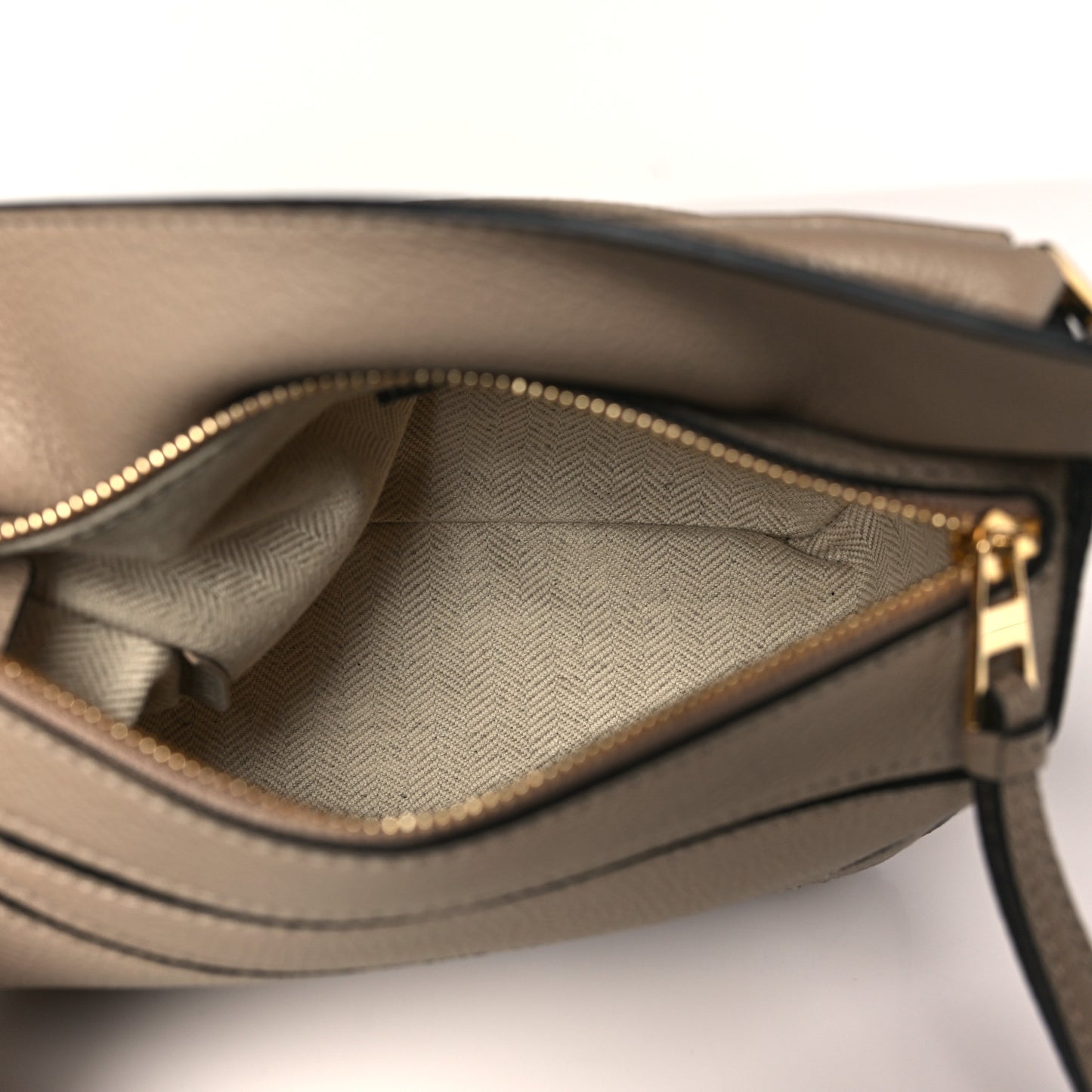 Calfskin Mini Puzzle Bag Sand
