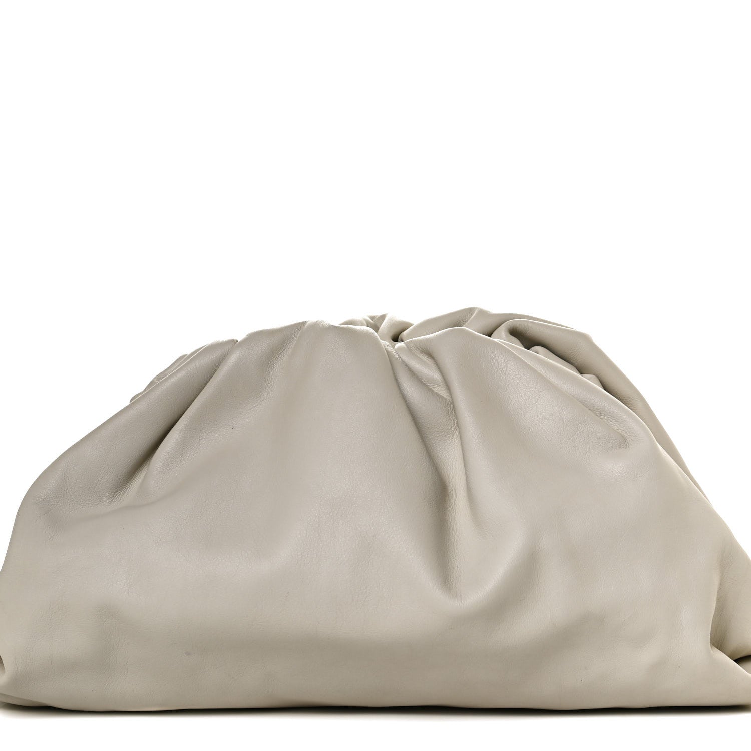 Bottega Veneta Smooth Butter Calf The Pouch Oversized Clutch Mist 18 of 23