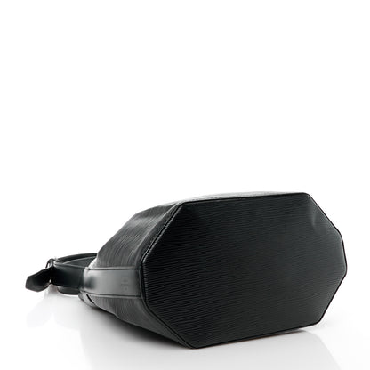 Louis Vuitton Epi Sac D'epaule Black 4 of 14