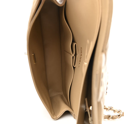 Chanel Caviar Quilted Medium Double Flap Dark Beige 5 of 12