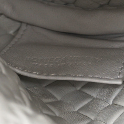 Bottega Veneta Nappa Intrecciato Crisscross Clutch Chalk 6 of 7