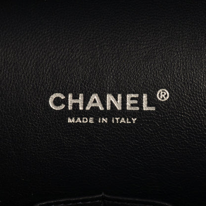 Chanel Caviar Quilted Maxi Double Flap Navy Blue 7 of 8