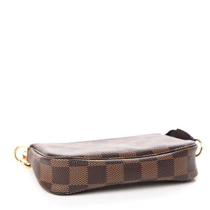 Louis Vuitton Damier Ebene Mini Pochette Accessories 4 of 10