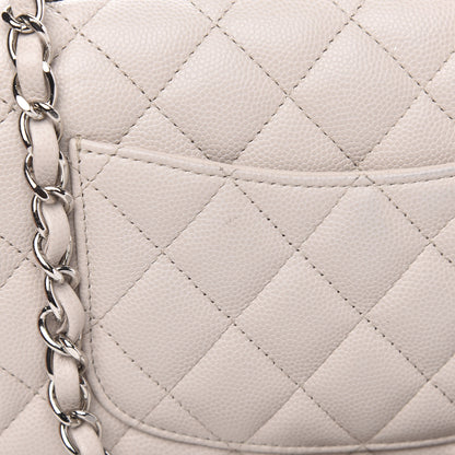 Chanel Caviar Quilted Mini Rectangular Flap White 9 of 12