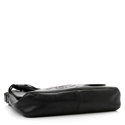 Chanel Lambskin CC Tassel Shoulder Flap Bag Black 3 of 8