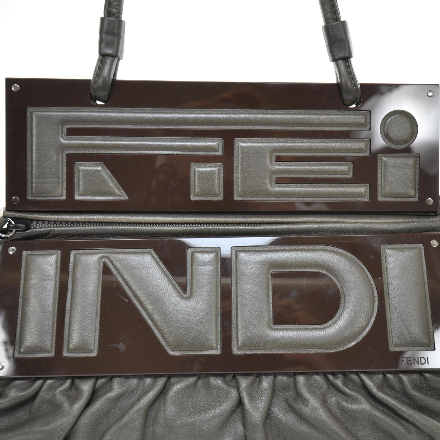 Fendi Leather To You Convertible Clutch 7 of 11