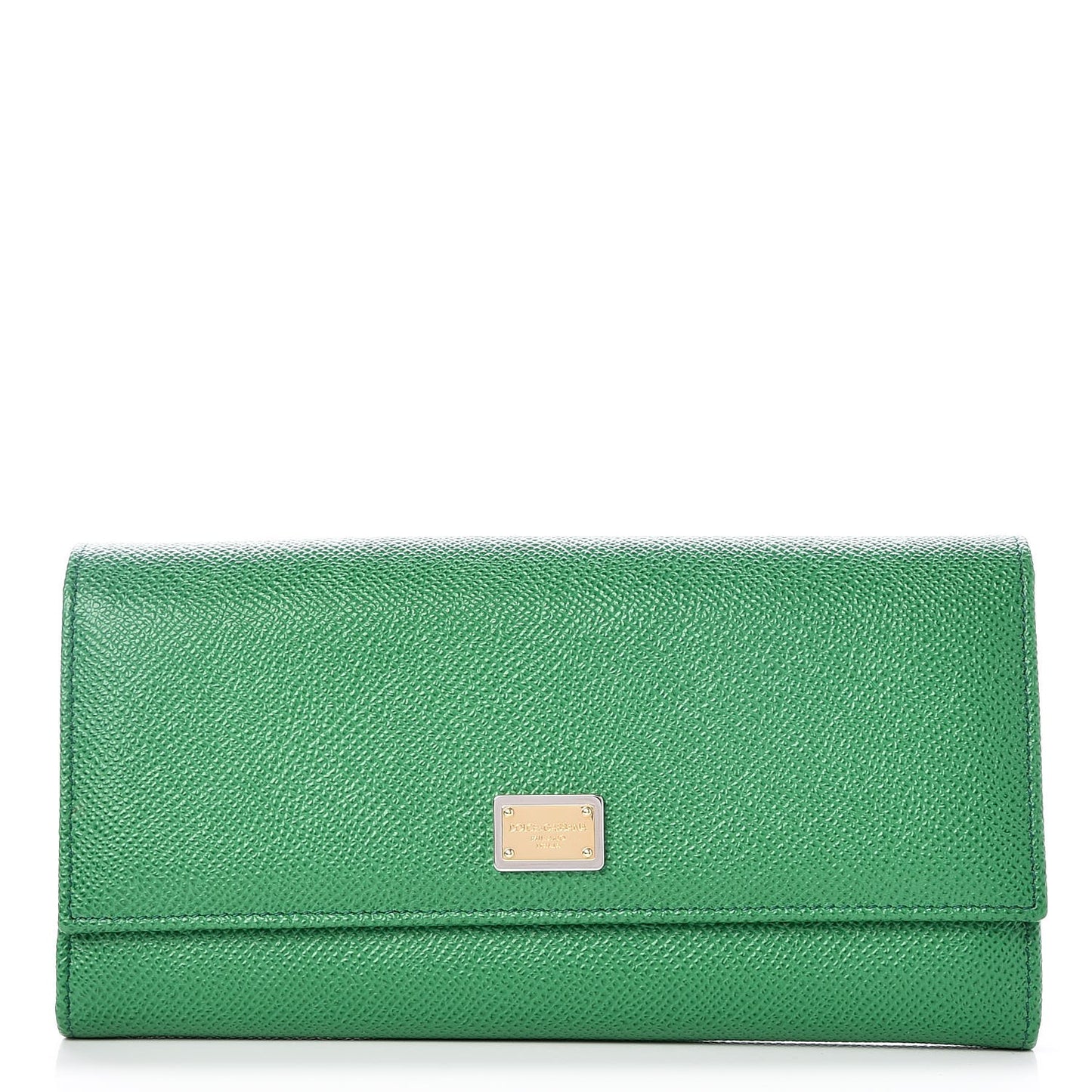 Dauphine Continental Flap Wallet Verde