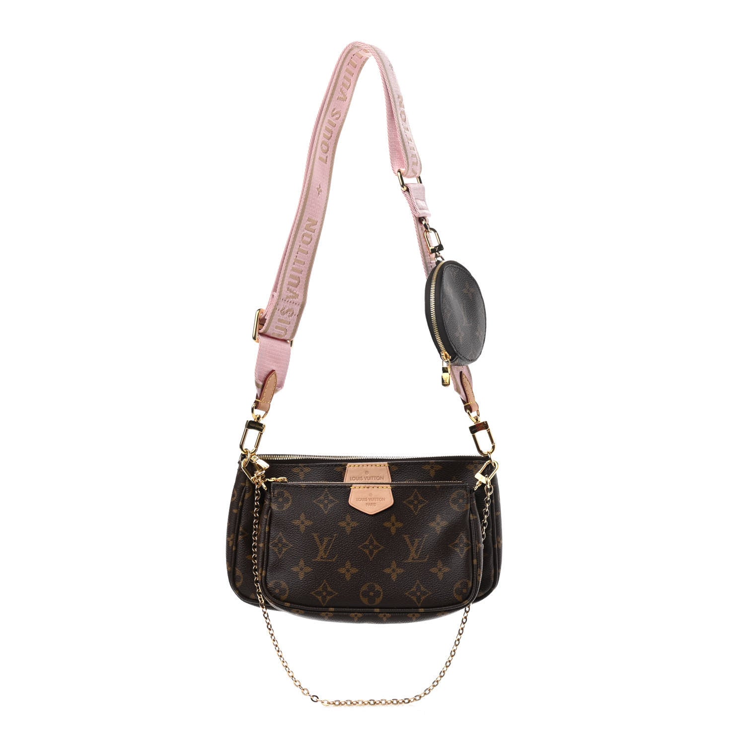 Louis Vuitton Monogram Multi Pochette Accessories Rose Clair 1 of 12