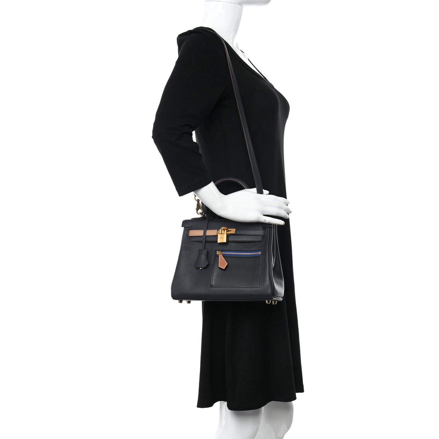 Swift Colormatic Kelly Retourne 25 Caban Black Chai Gold Etoupe