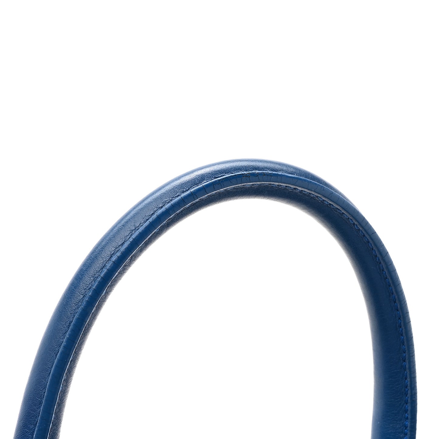 Calfskin Small Monogram Cabas Blue Majorelle
