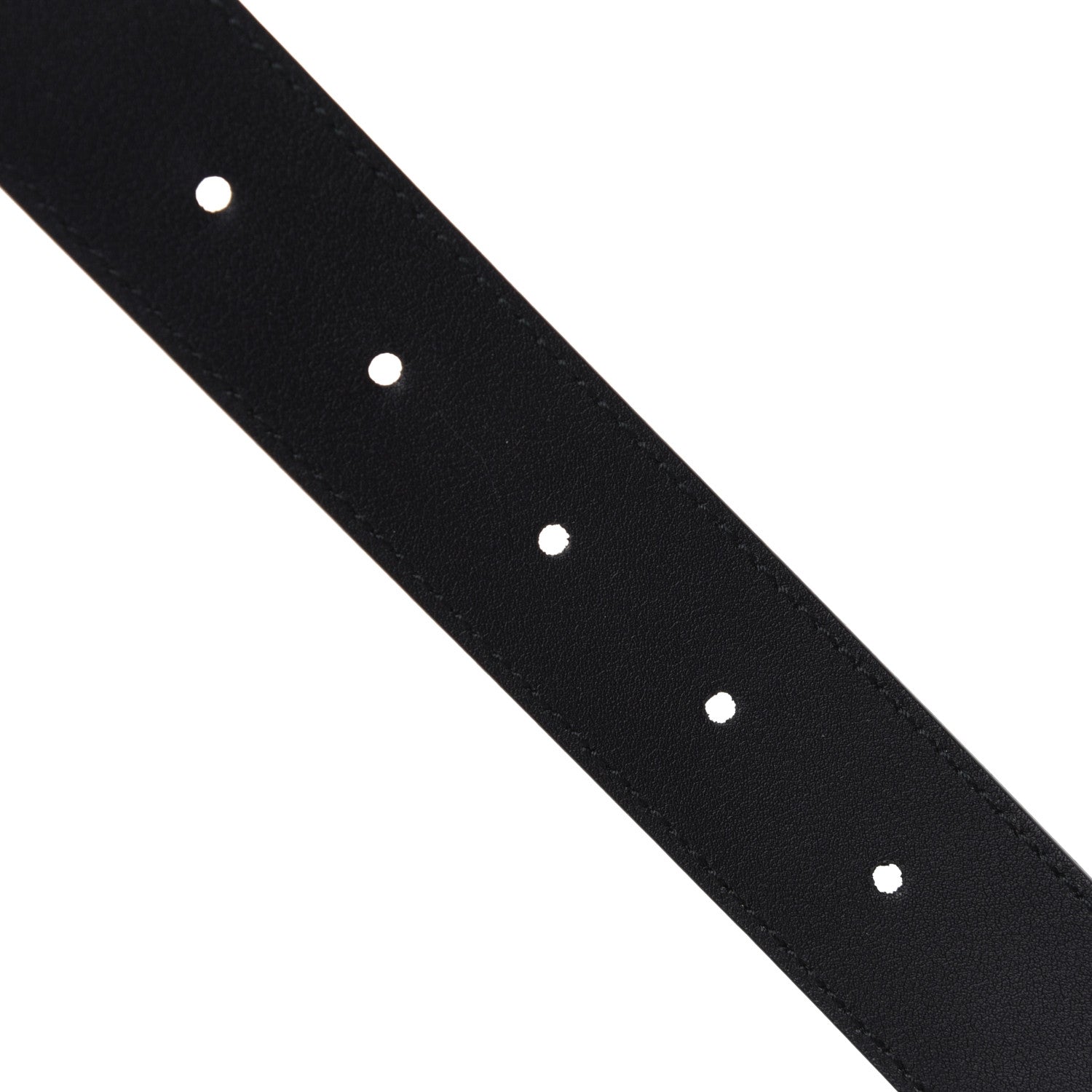 Gucci Calfskin Tiger Head Buckle Belt 90 36 Black 4 of 5