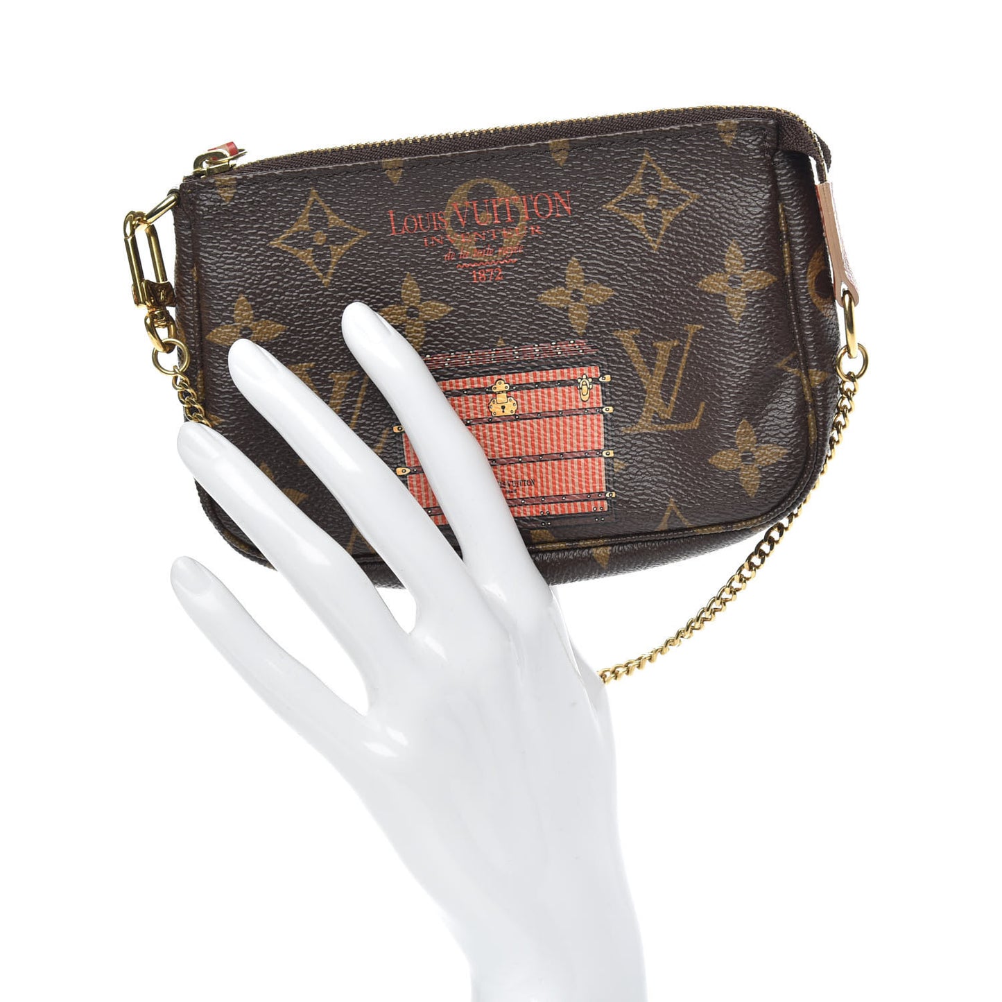 Monogram Trunks and Locks Mini Pochette Accessories