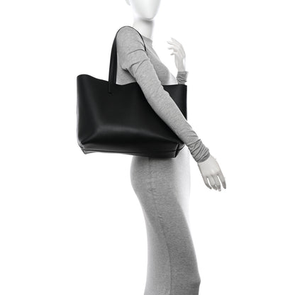 Saint Laurent Calfskin Large Shopping Tote Black 2 of 11