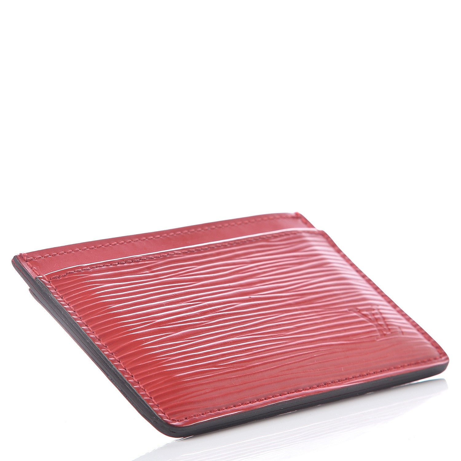 Louis Vuitton Epi Card Holder Carmine 3 of 5