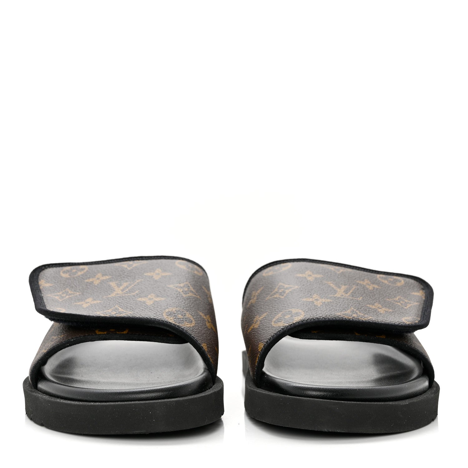Louis Vuitton Monogram Mens Miami Mule 12 Black 2 of 8