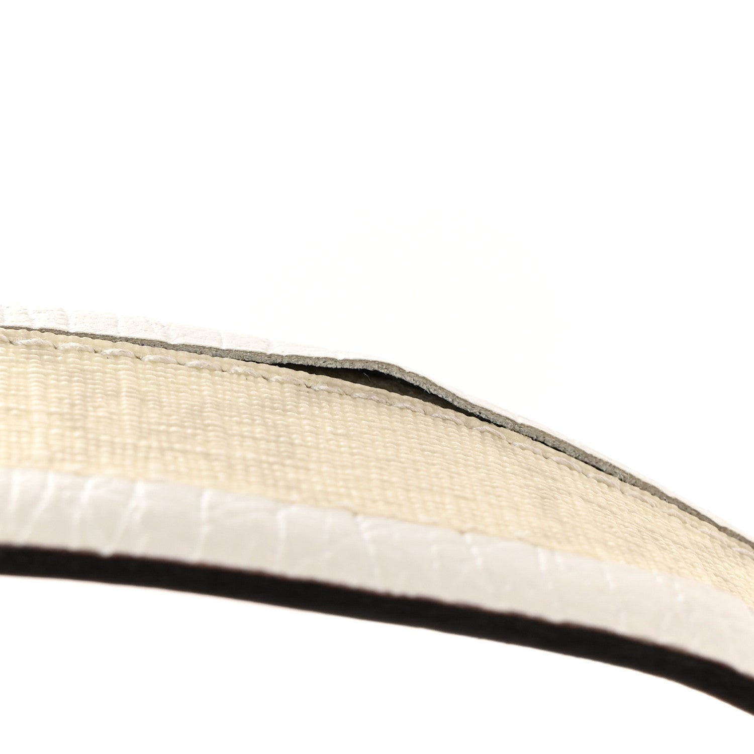 Gucci GG Plus Monogram Calfskin Interlocking G 40mm Belt 95 38 White 7 of 11