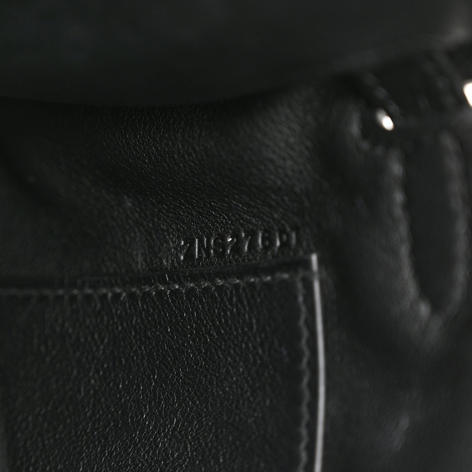 Hermes Swift Kelly Pochette Clutch Black 7 of 15