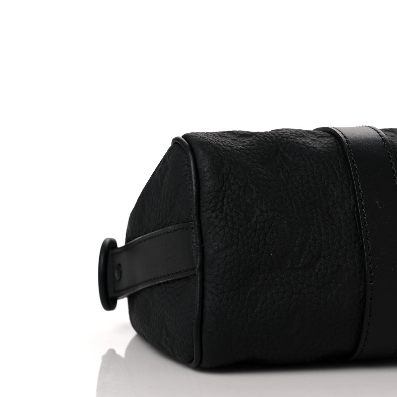 Louis Vuitton Monogram Taurillon Keepall Bandouliere 25 Black 5 of 6