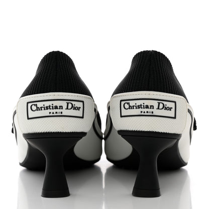 Christian Dior Technical Canvas Rubber D-Motion 55mm Pumps 38 Black 5 of 13