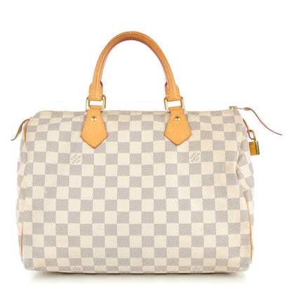 Louis Vuitton Damier Azur Speedy 30 1 of 7