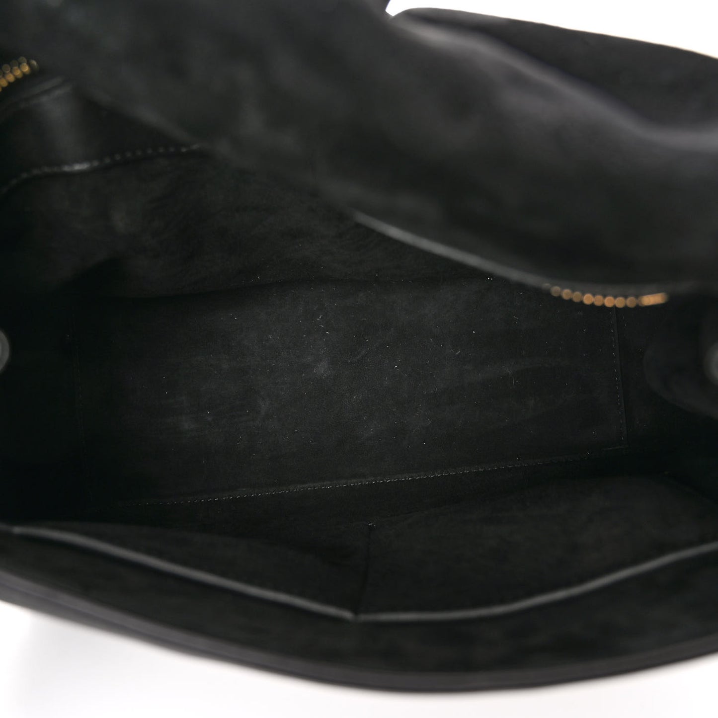 Smooth Calfskin Bloomy Crossbody Bag Black