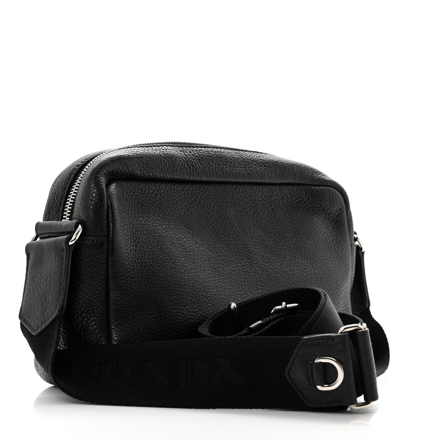 Prada Vitello Daino Camera Crossbody Black 3 of 12