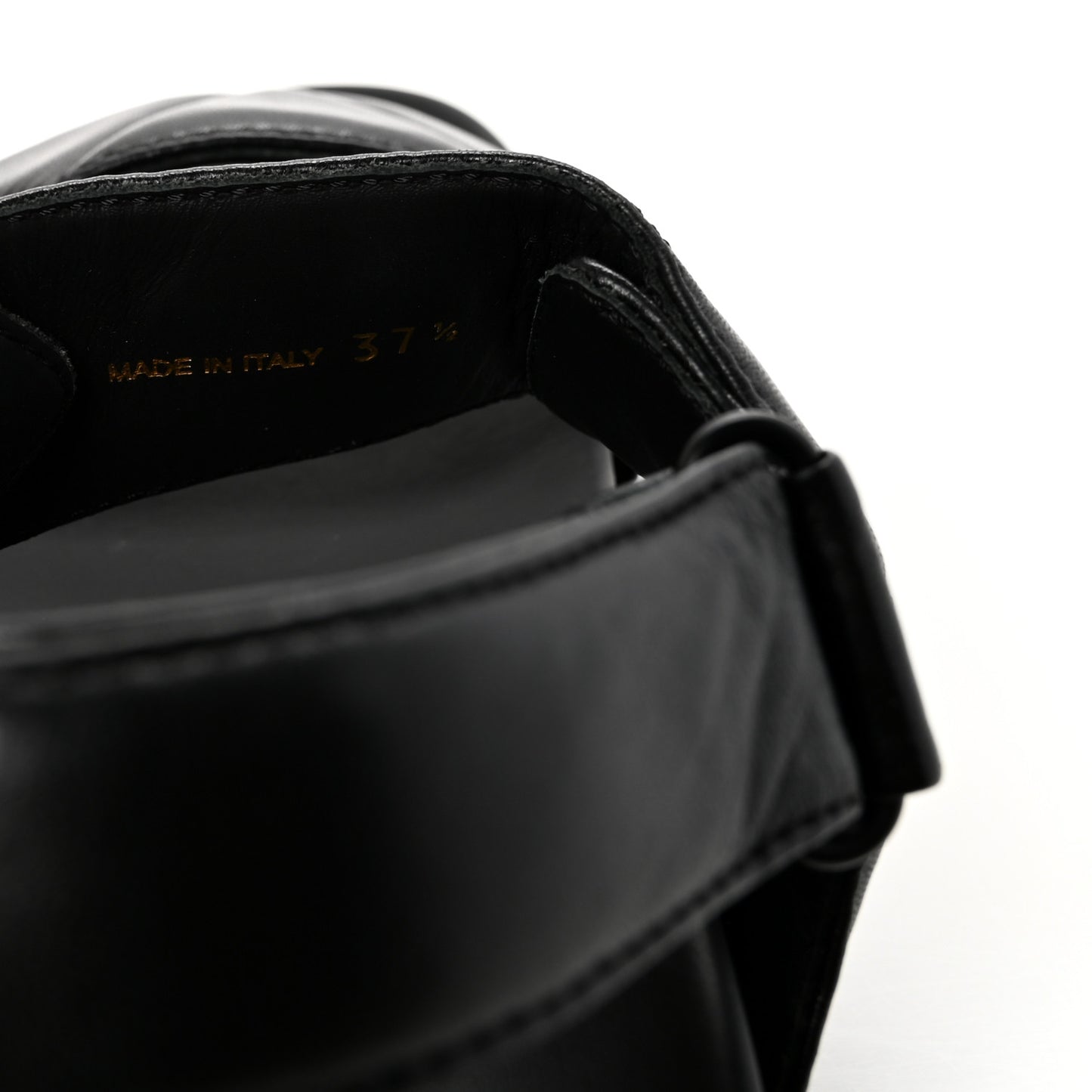 Nappa Logo Quilted 20mm Sport Sandals 37.5 Black
