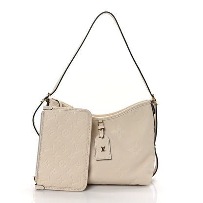 Louis Vuitton Empreinte Carryall PM Cream 1 of 9